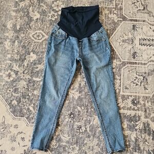 Motherhood Blue Maternity Jeggings
